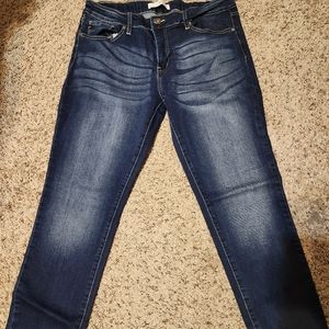KanCan mid rise super skinny jeans